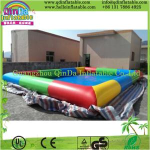 Buy cheap Guangzhou QinDa High Quality PVC Inflatable Swimming Pool for Sale product