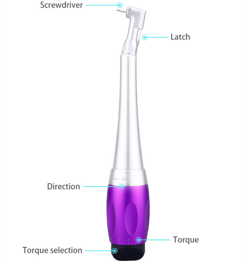 50RPM Medical Implant Dental Turbine Handpiece Manual Controls
