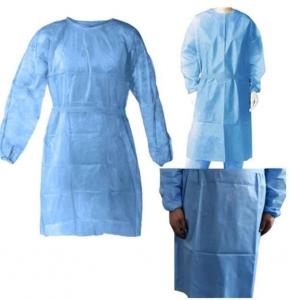 China Level 2  Isolation Type 97499 3xl Disposable Plus Size Hospital Gowns on sale