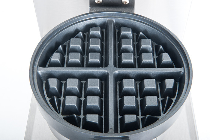 Rotation-Type Digital Electric Waffle Maker With Thick Iron Non-Stick Heat Plate