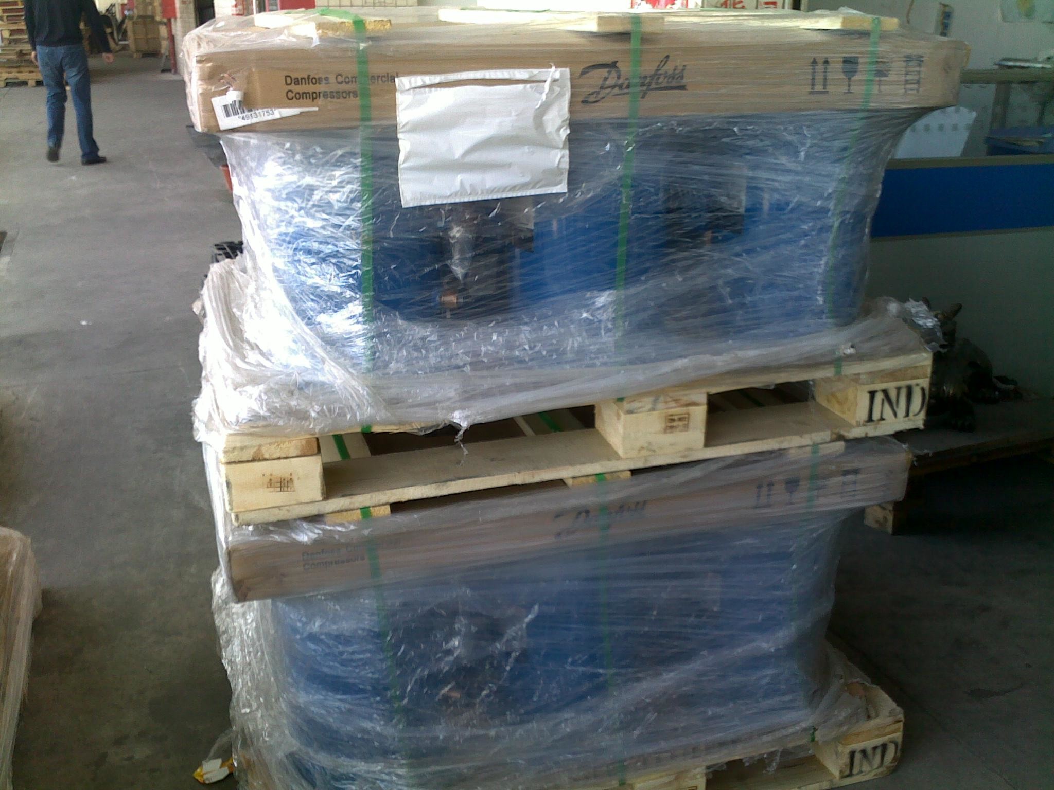 Peformer R410a 25HP Refrigeration Scroll Compressor SH300A4ABB