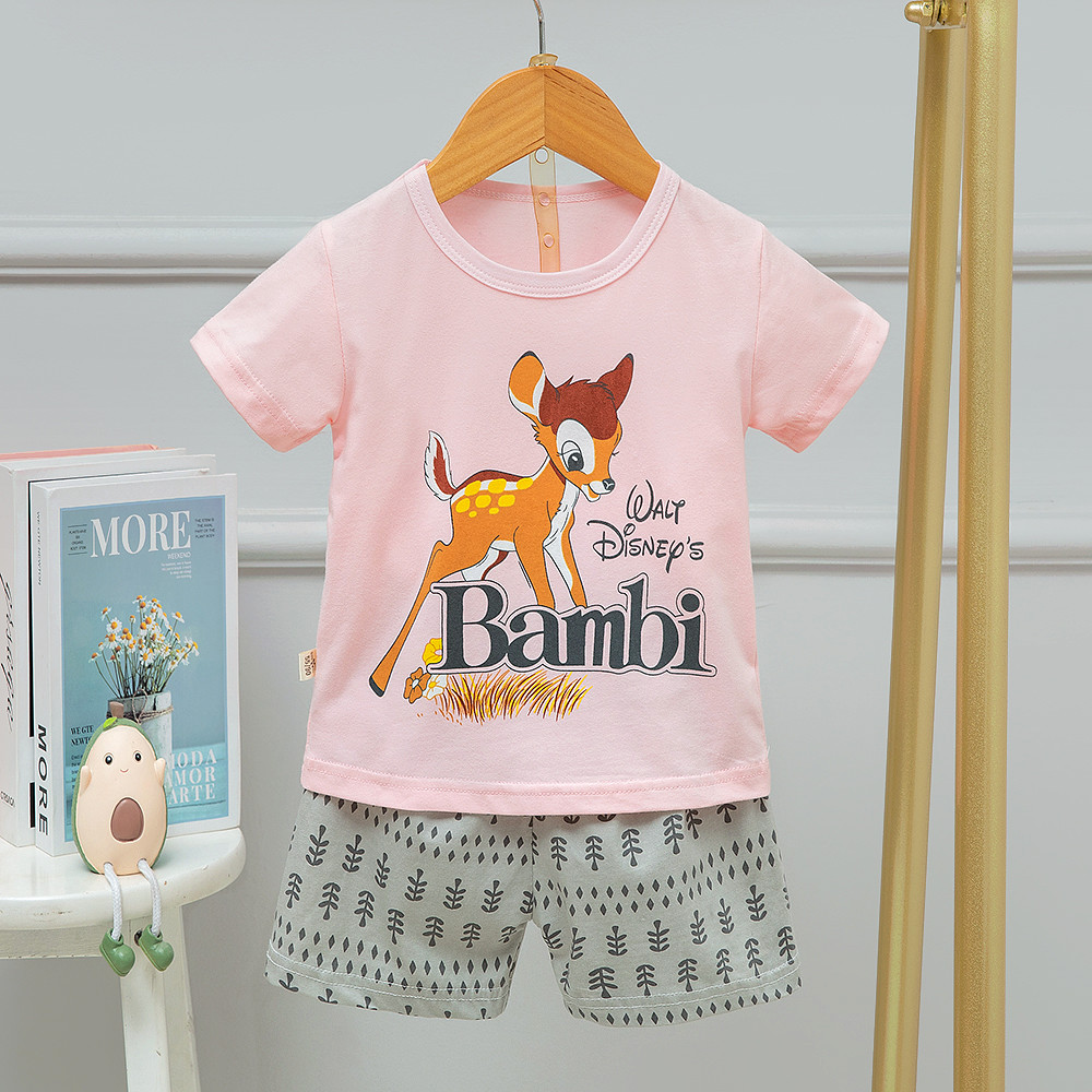 110cm Height Summer Pyjama Sets / Fruit Print Pajamas 61cm Bust 62cm Hipline For 4 years