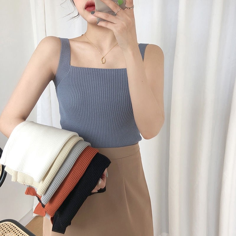 Sleeveless Sexy Ladies Camisole Tank Tops For Summer