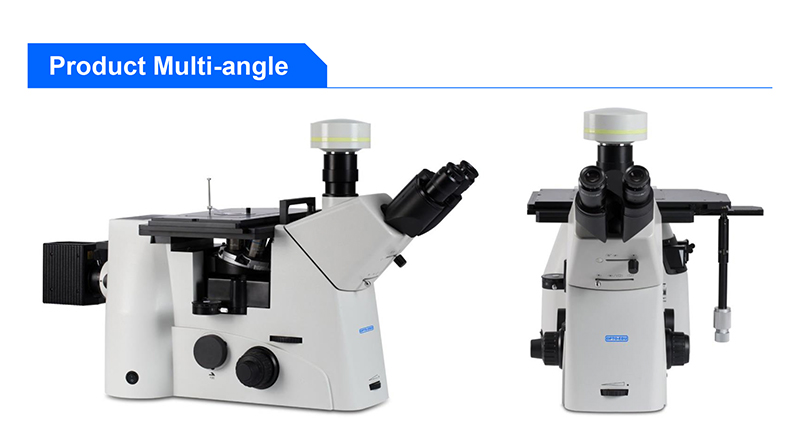OPTO EDU A13.1096 Inverted Metallurgical Microscope Research Level