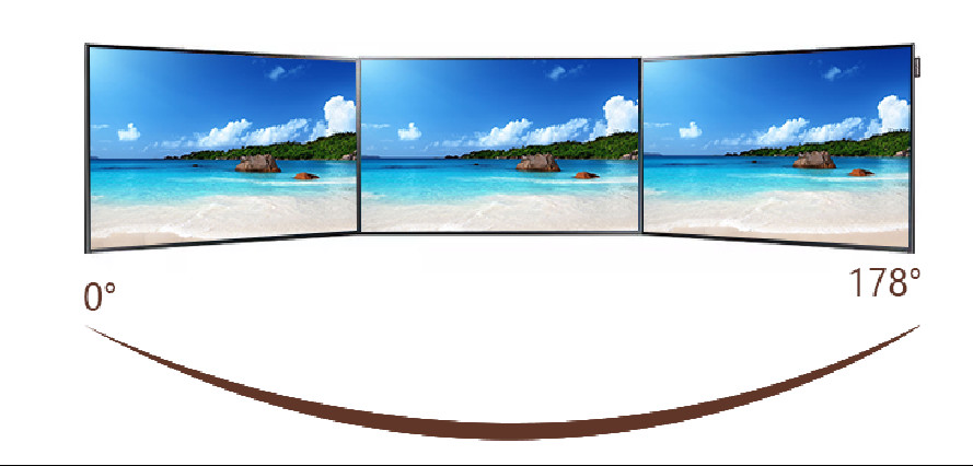 High Brightness 27 Inch Ultra Thin Narrow Bezel Wall Mounted LCD Advertising Display