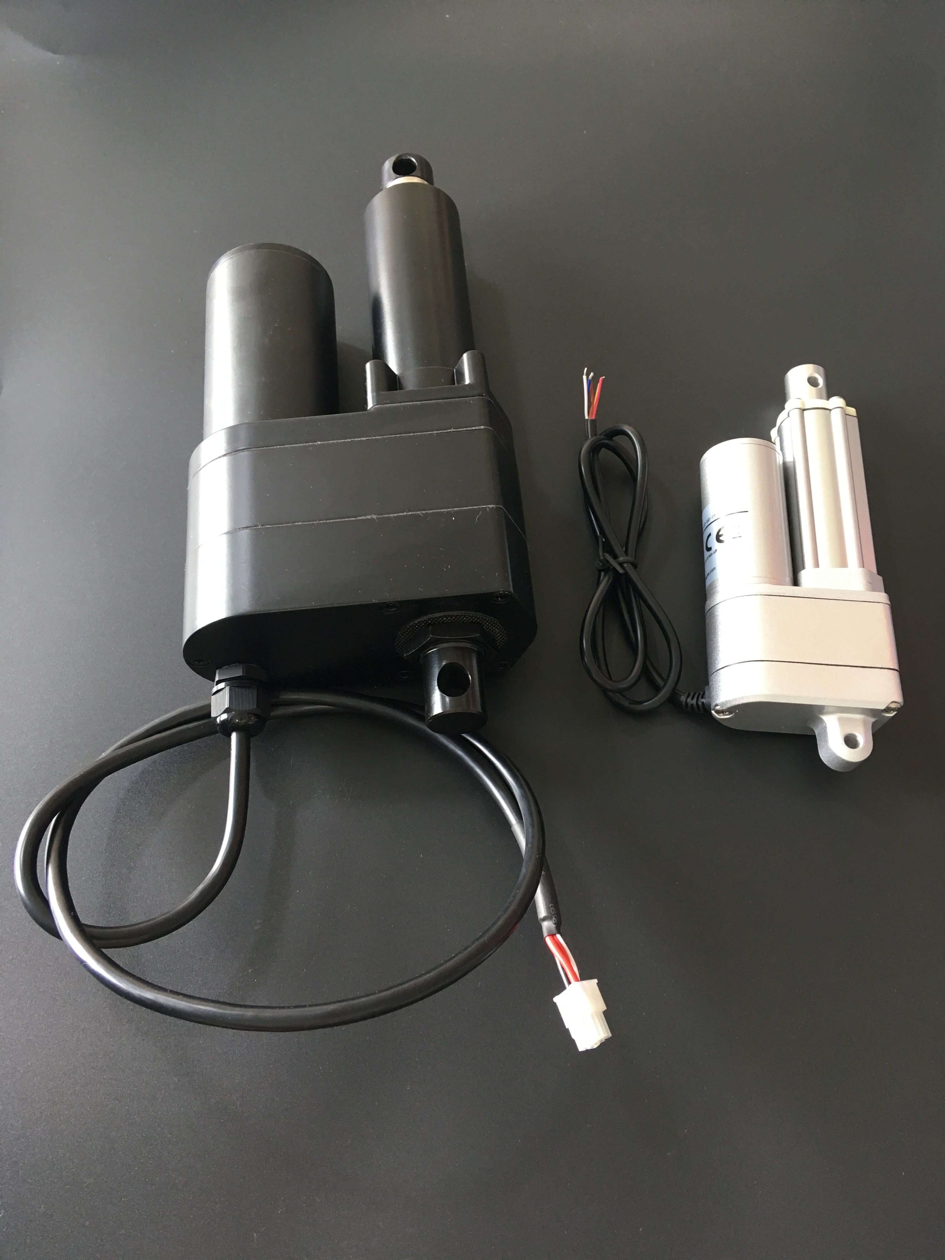 Brush DC Motor Fast Linear Actuator 12v / Mini Electric Actuator For Road Sweeper