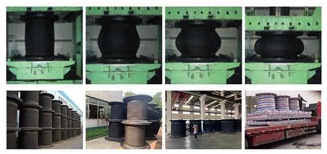 Marine Cell Ship Rubber Fender Height 3000mm CL800H For Dock And Jetty