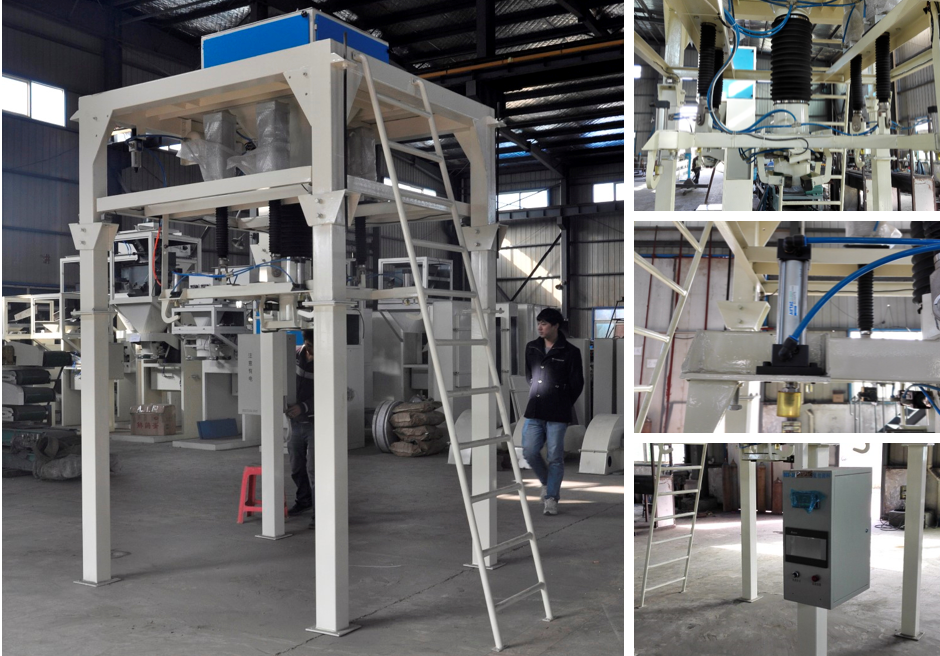2000kg Jumbo Bag Limestone Putty Talc Powder Filling Machine