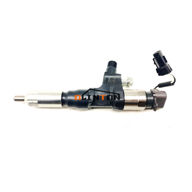 095000-6352 Fuel Injector for Excavator KOBELCO SK200-8 HINO J05E Diesel Engine Parts