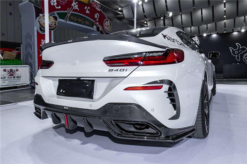 Hot Sale G14 G15 G16 840i 850i Carbon Fiber Body Kit Forbmw 8 Series Front Shovel Rear Diffuser Spoiler