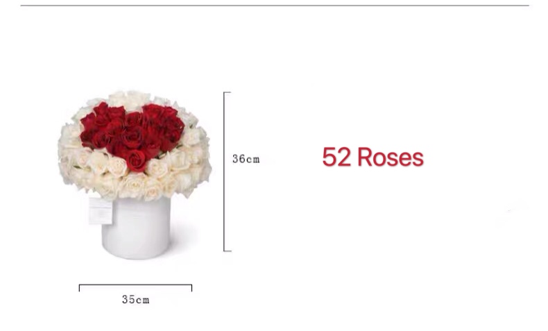 3mm Thick Customized Logo Rose Gold Stamped Round Flower Gift Box with Lid and Handle