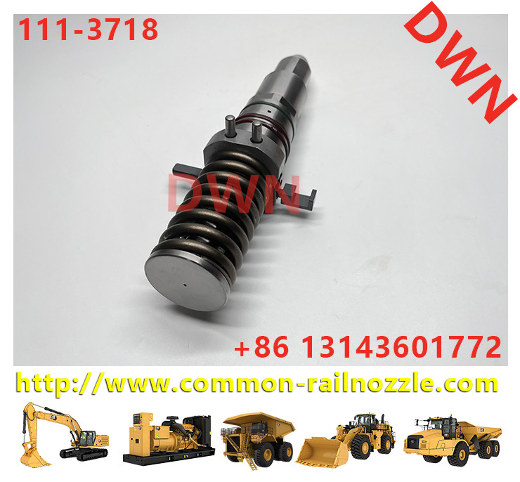 C-A-Terpiller Common Rail Fuel Injector 111-3718 1113718 0R-8338 0R8338 Excavator For 3508/3512/3516 Engine