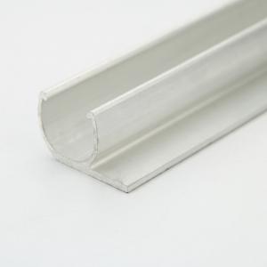 China Affordable Custom Aluminum Extrusion Fabrication Tube / Pipe In Silver Color on sale