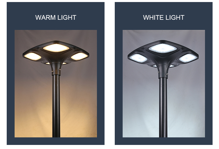 IP65 Courtyards LED intelligent Outdoor Garden Solar Light High Brightness Solar Street lamp