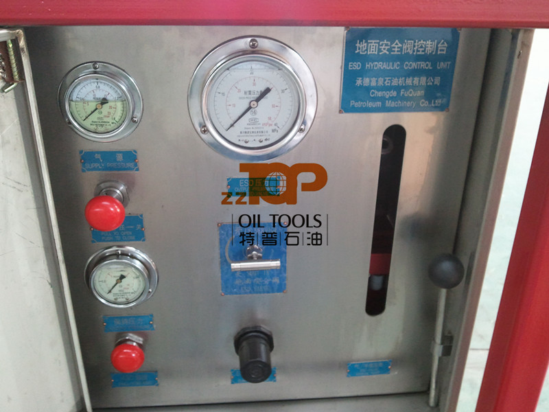 API Surface Well Testing Equipment Emergency Shutdown System In Oil And Gas Panel