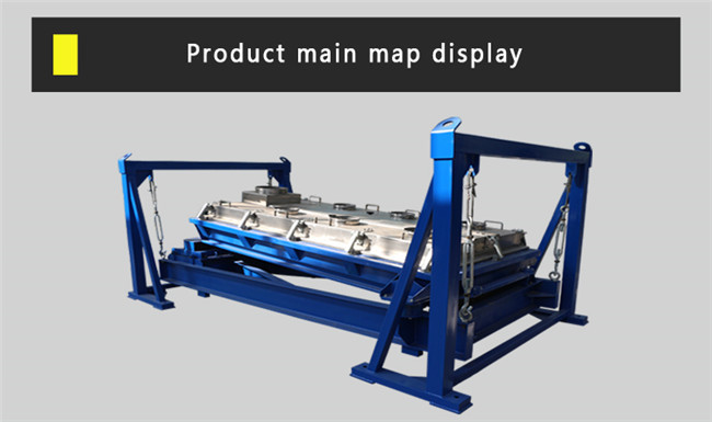 Horizontal Fertilizer Gyro Vibro Separator Machine With Standard Motors