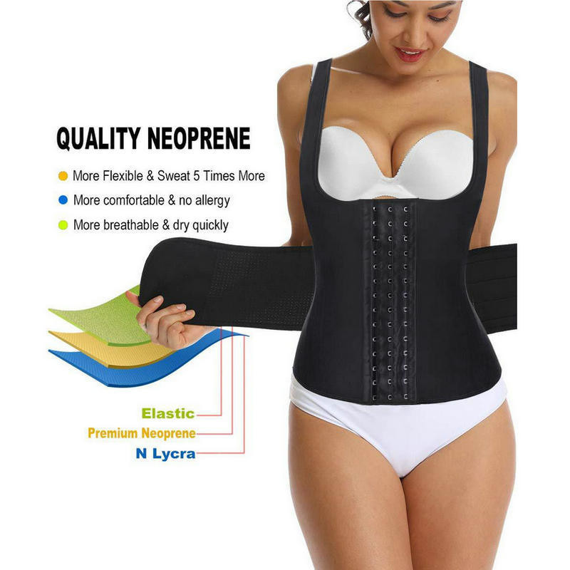 Women'S Quick dry Neoprene waist trainer corset for Training