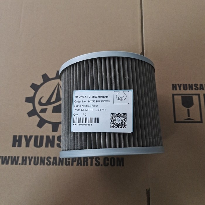Hyunsang Excavator Parts Hydraulic Filter 7Y-4748 7Y4748 For E320 E200B