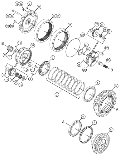 2276949 DRIVE GP-FINAL Parts scheme
