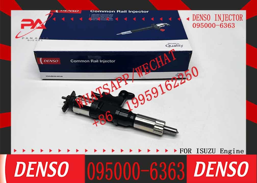 high quality common rail injector 095000-6363 8-97609788-7 diesel injector nozzle 8976097887 for Isuzu 4HK1