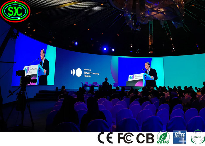 1200cd/sqm P4.81 P3.91 Rental led Advertising Display 330W/m2