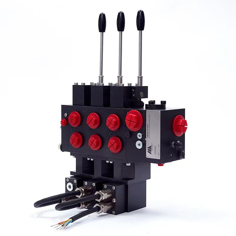 CAN Explosion Proof Load Sensitive Proportional Multiway Valve 3 Series 3 Connection And 5 Series 3 Connection