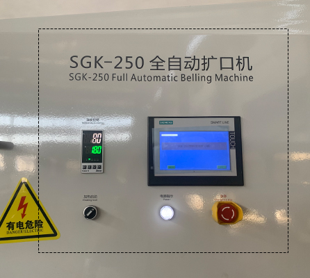 380V PVC Pipe Belling Machine PLC Control 16-63mm Automatic 8 Pipes Belling