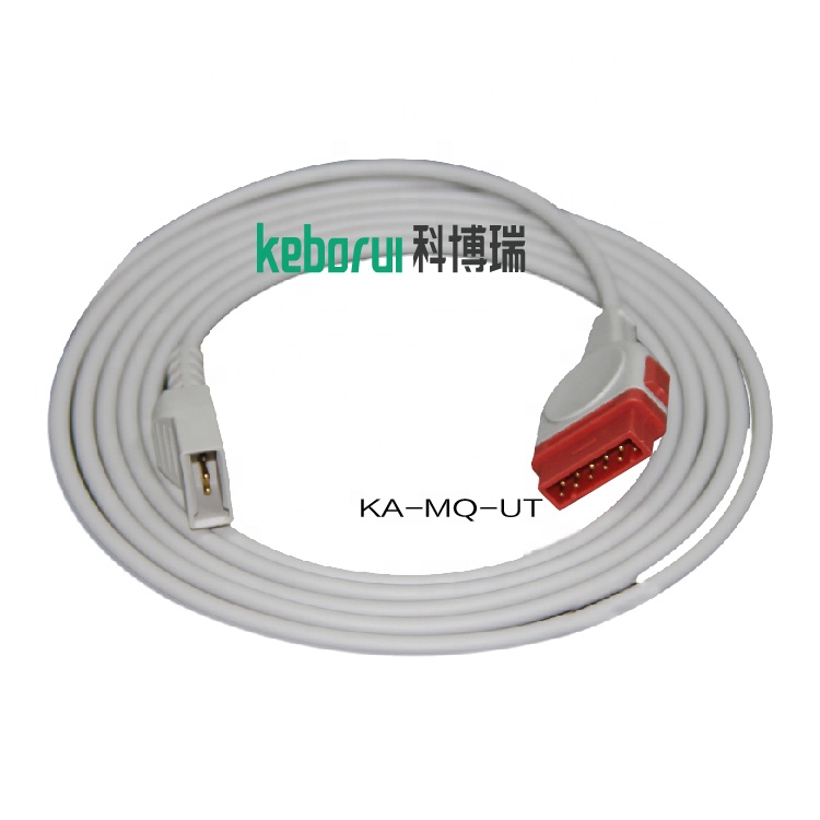 GE Marquette 11 Pin IBP Cable To Utah Transducer