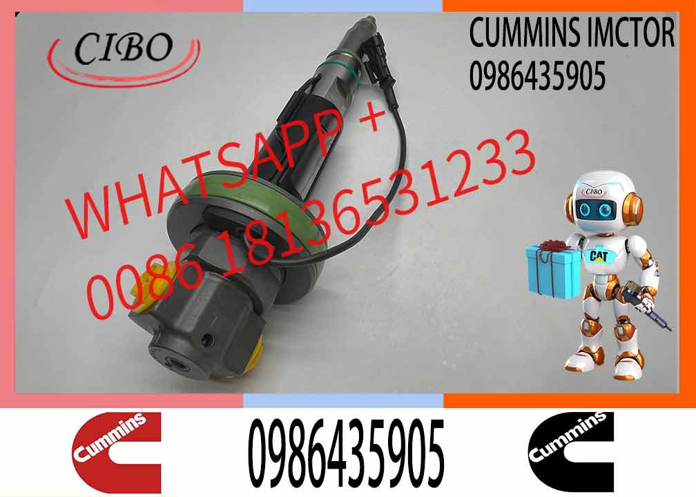 Genuine Fuel Injector Assembly F00BJ00002 01986435613 0986435902 0986435905 0986435616 F00BJO0008For Qsk19 Engine
