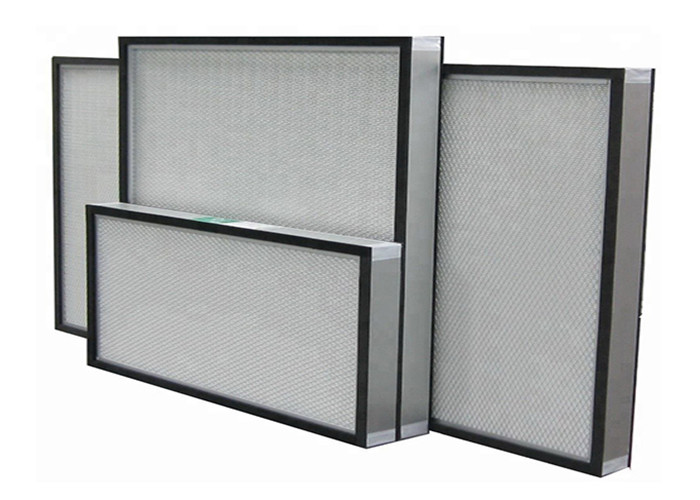Cleanroom Mini Pleat Activated Carbon Air Filter 100-250Pa Resistance