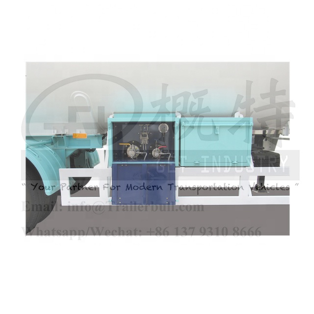 2" 50mm Or 3.5" 90mm JOST King Pin 56100 L LPG Tank Semi Trailer For Transportation