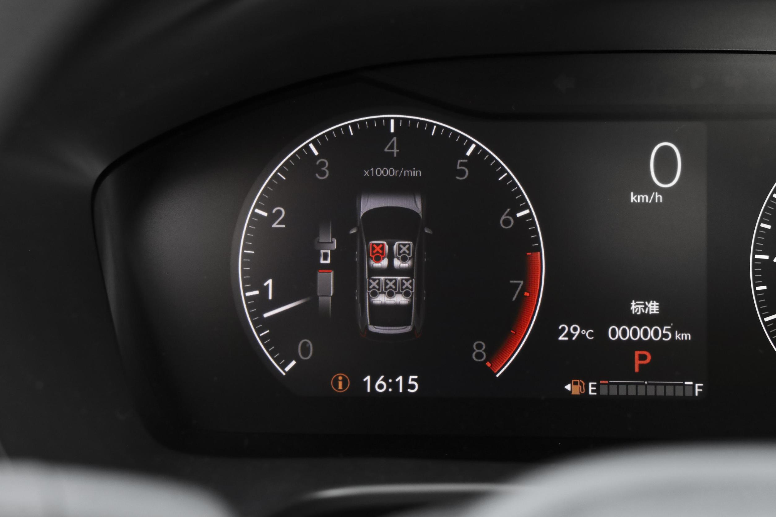 Dark Interior 2024 Hon-da C-R-V 1.5T 2.0L CVT 5-Seater SUV Well-Equipped Petrol 0KM Second Hand Left Steering R17 Tires Turbo