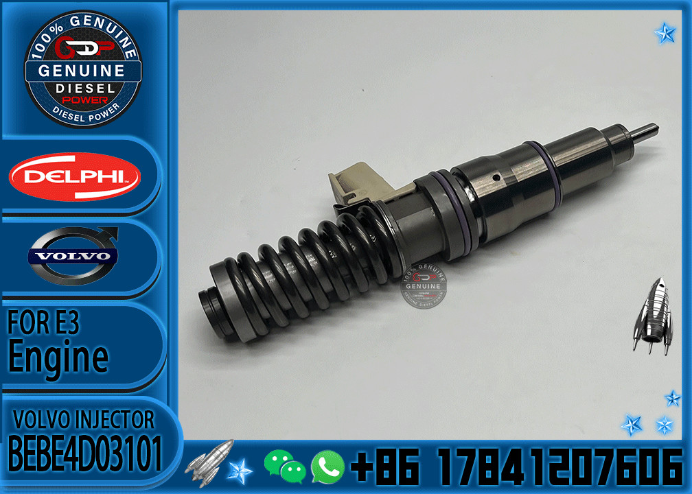 Diesel Fuel Injector 20847327 20530081 3801403 BEBE4D11101 BEBE4D03201 BEBE4D03001 BEBE4D03101 E3.18 for VOL