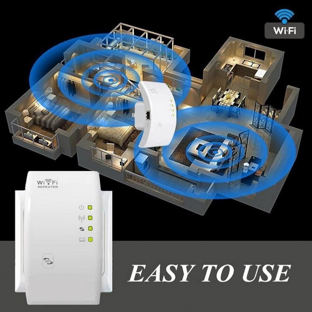 China OEM Kp300W Wireless WiFi Repeater 300Mbps Mobile Signal Booster
