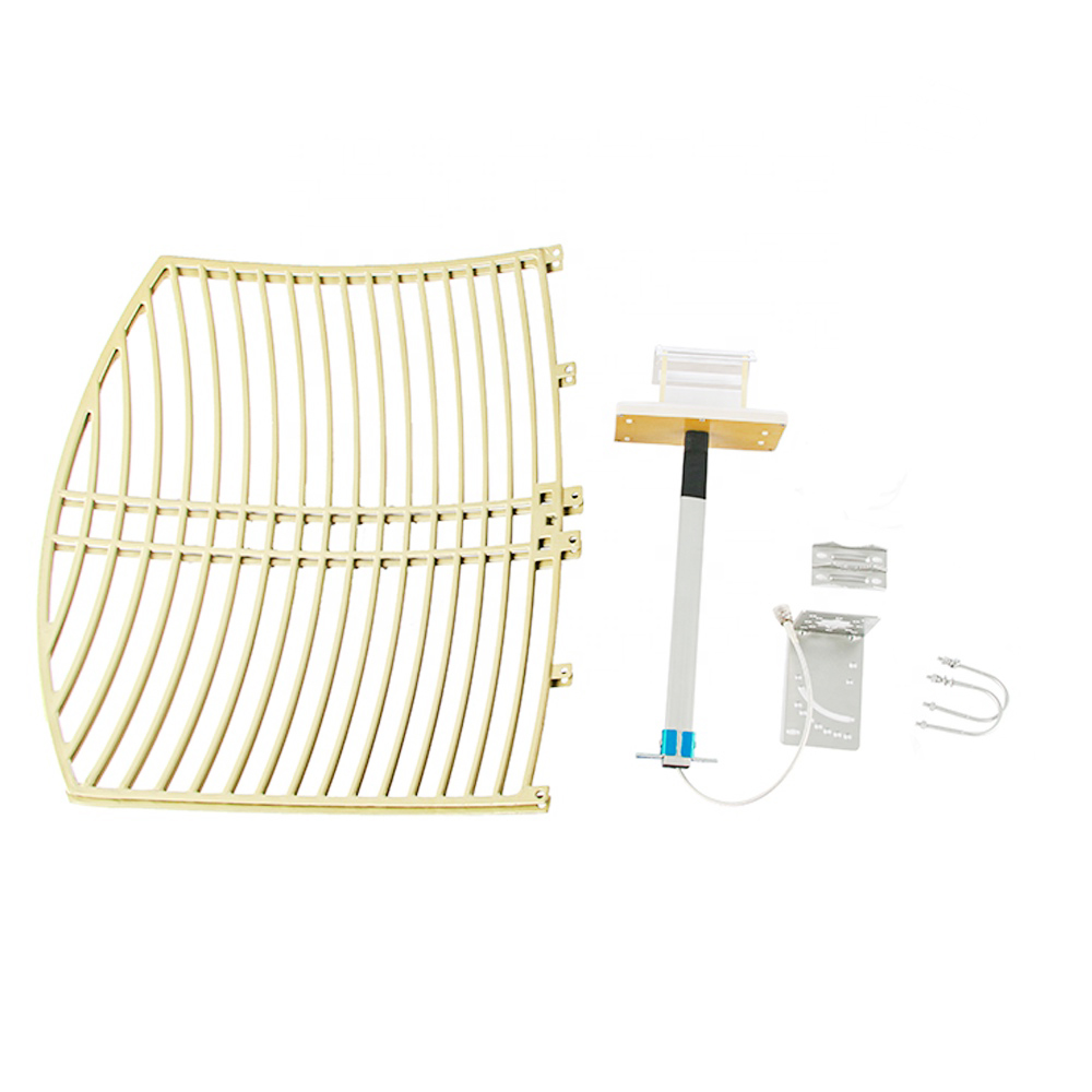 Vertical Polarization Outdoor GSM Parabolic Antenna for 2.4GHz 5GHz WiFi Coverage