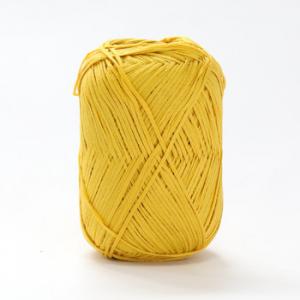 China 1/3.8NM 100% Mercerized Cotton Multicolor Mesh Ribbon Yarn For Knitting on sale