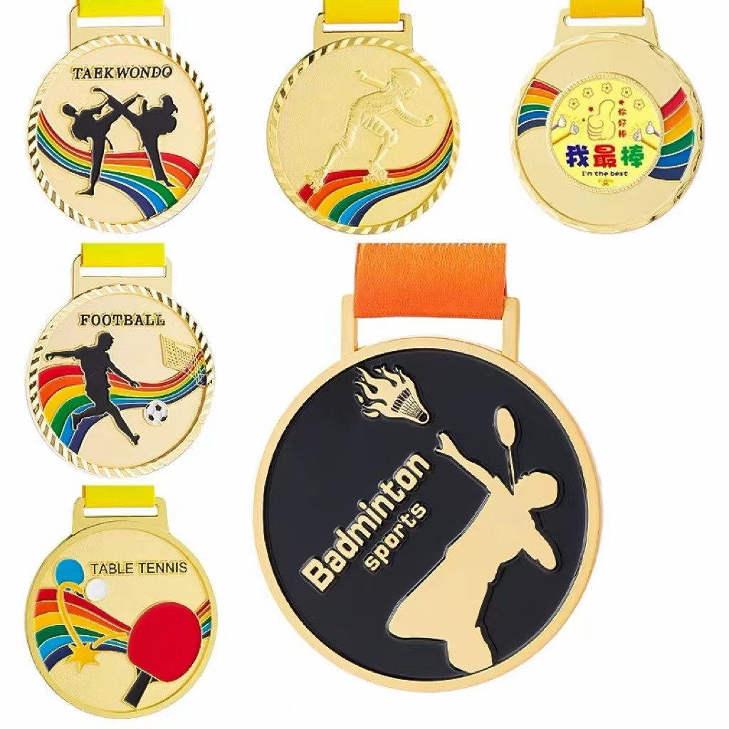 Award Metal Medal Commemorative Custom Metal Medals Bjj Cup Judo Medals