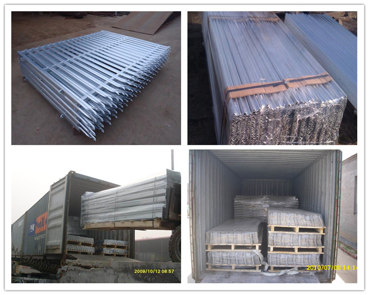 Factory wholesales stainless steel garden fence anti climb security fence palisade