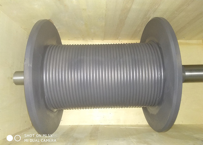 Non Standard Winch Reel Anchor Windlass Galvanized Finish Left Or Right Rotation Direction