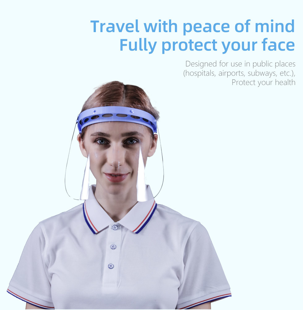 Adjustable Splash Proof Protective Face Shield