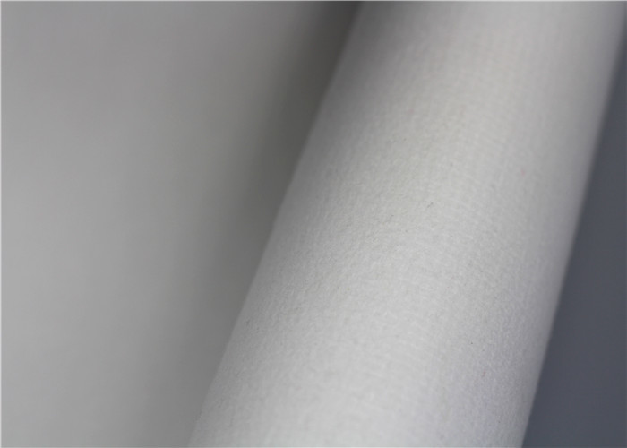 Waterproof Polyester Mesh Fabric , Felt Filter Material High Temperature Resistant