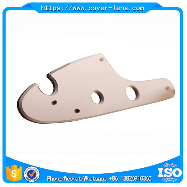 Manufacturer offering 2.5mm thickness tempered glass panel with holes cut