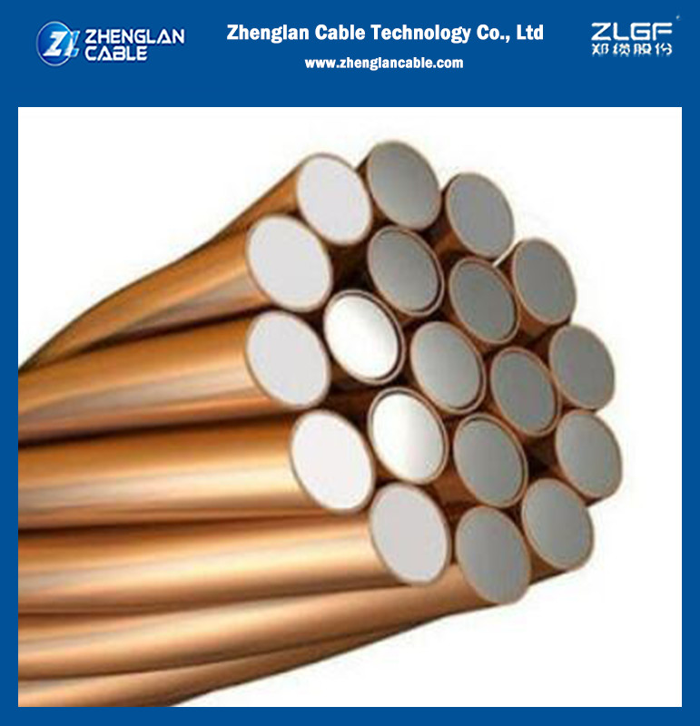 Annealed Ccs Copper Clad Wire Clad 30% Conductivity 5 000m MOQ