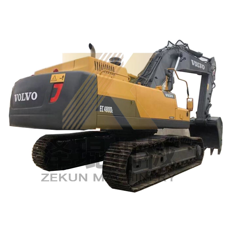 Used Volvo EC480 Excavator with 3.3 m3 Bucket Capacity and Other Hydraulic Valve