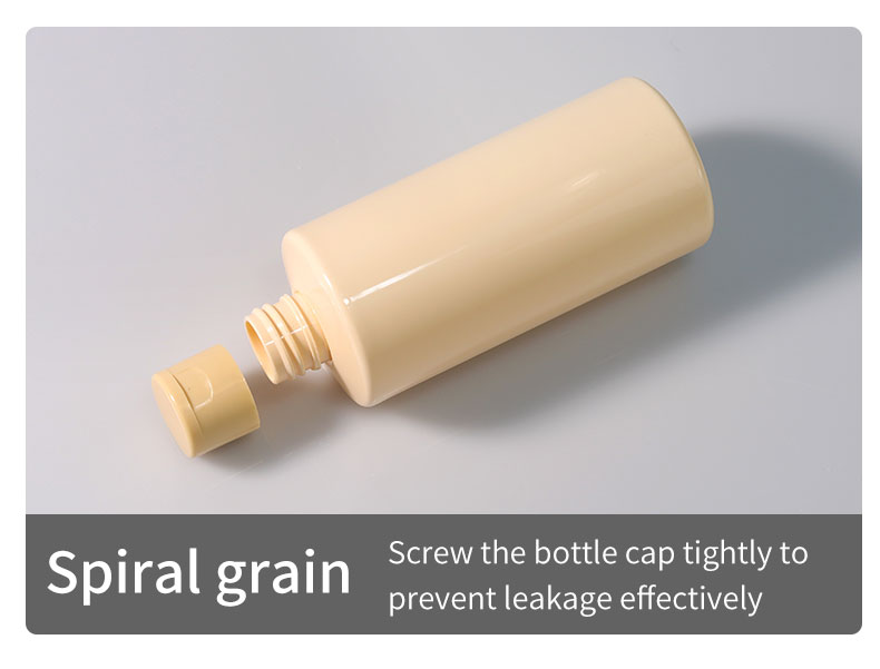 300ml 500ml PET Bottles Cosmetic Body Wash Bottle For Skincare Necessities