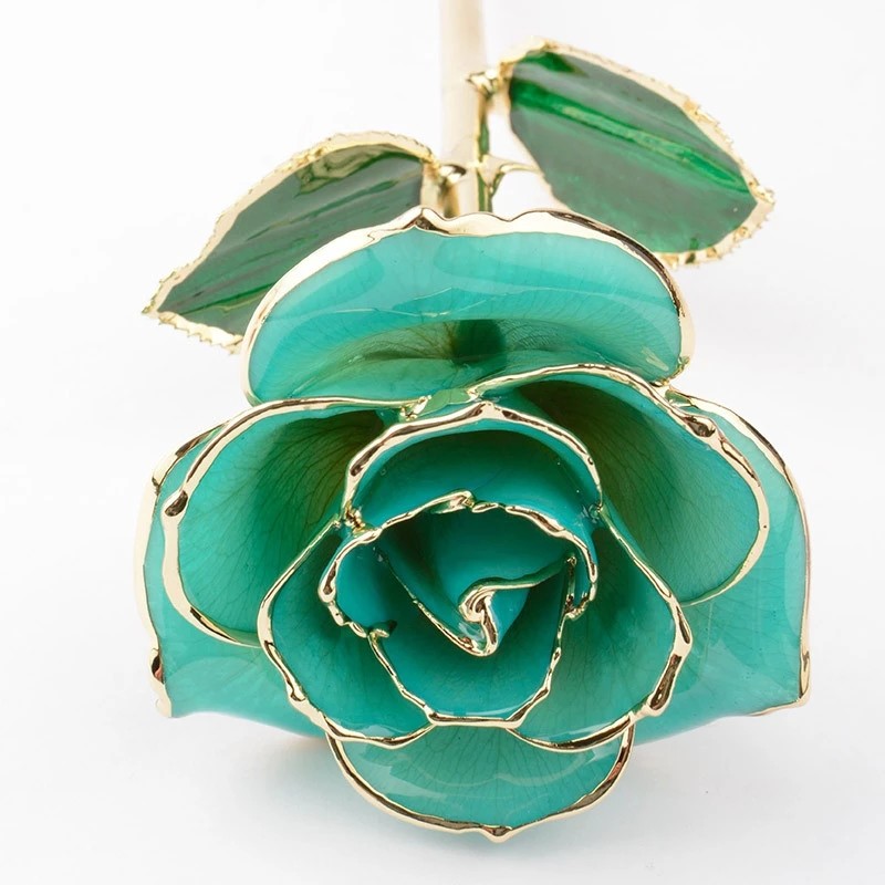 Valentine's Day Mother's Day Gift Of Real Rose Dipped In Gold New Arrival 24K Gold Plating Roses