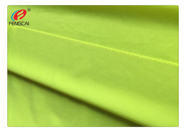 Swimwear Shiny 83 Polyester 17 Spandex Fabric 4 Way Stretch Recycled