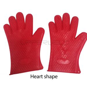 Cooking/Baking/Barbecue High Temperature Resistant Silicone Mittens and BBQ
