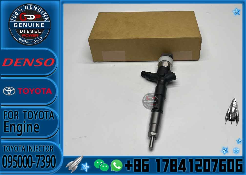 Common Rail Injector diesel fuel injector 095000-7390 23670-39235 095000-8740 23670-09360 For Toyota Hilux 1KD 2KD-FTV