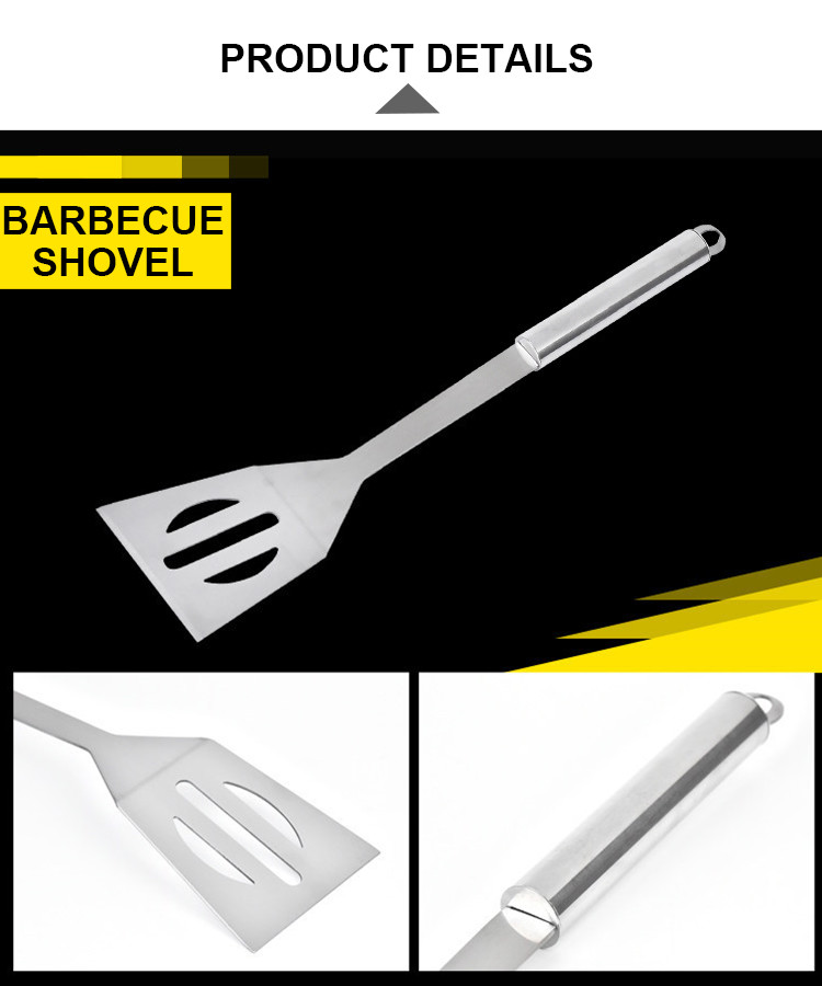 Multifunctional BBQ Grill Supplies Stainless Steel Barbecue Utensils With Storage Bag